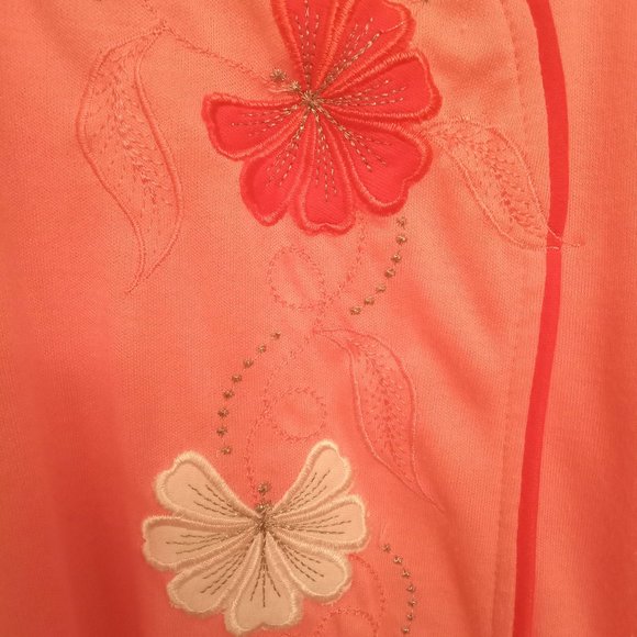 π FREE GIFT INCLUDED π Embroidered Summer Top Blouse 100% Cotton - Picture 7 of 12